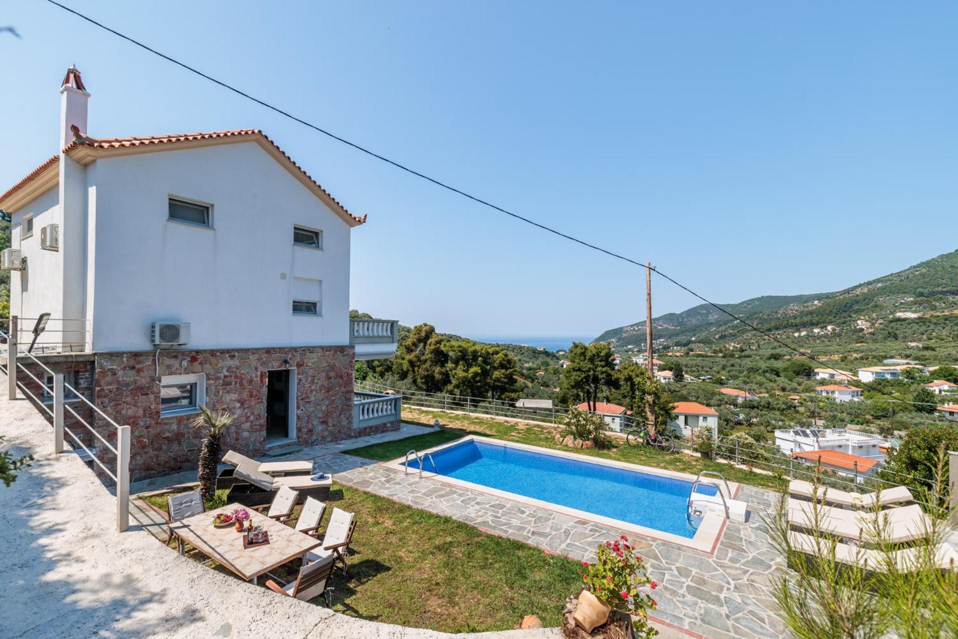 Villa Pavlos Skopelos Town Bagian luar foto