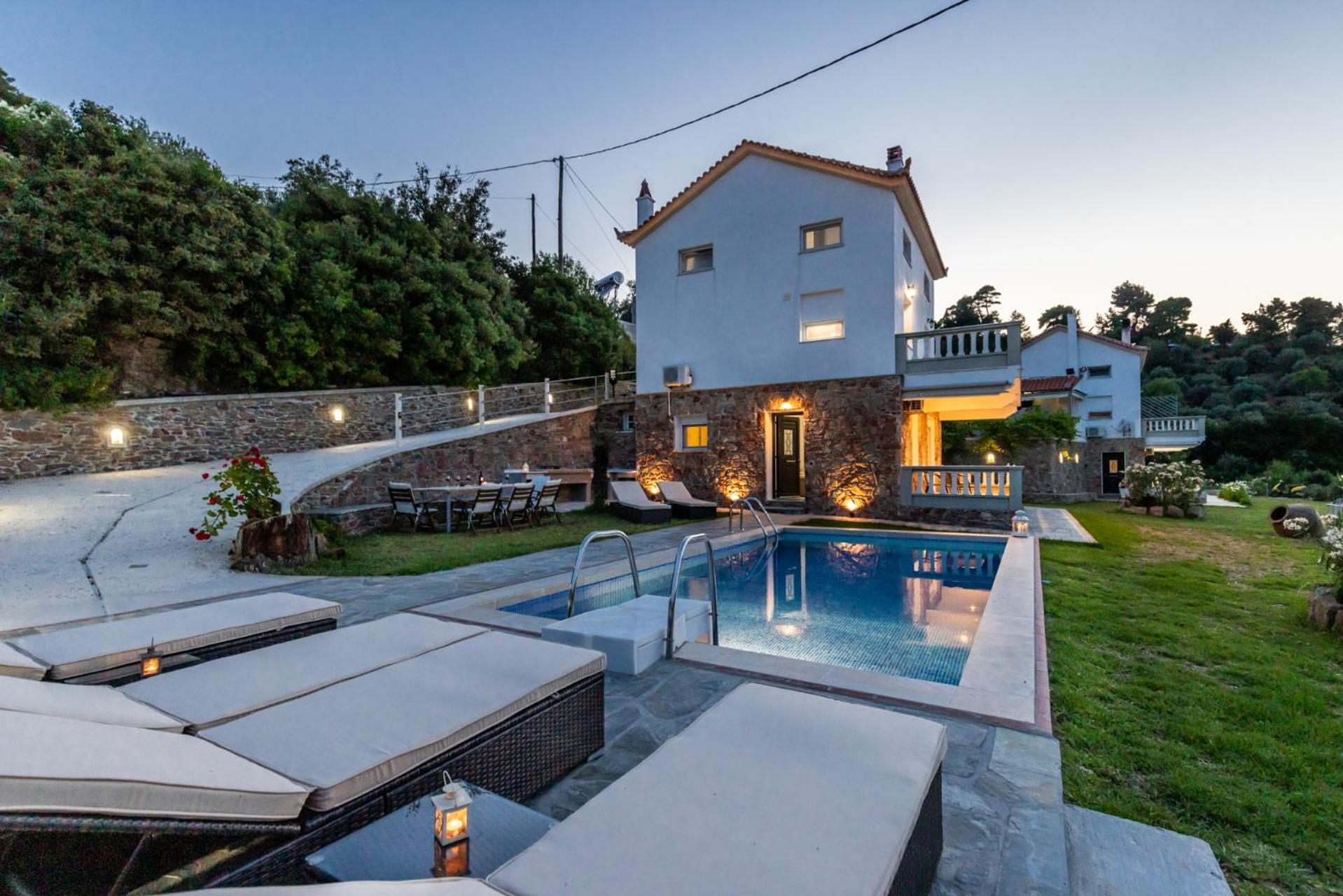 Villa Pavlos Skopelos Town Bagian luar foto