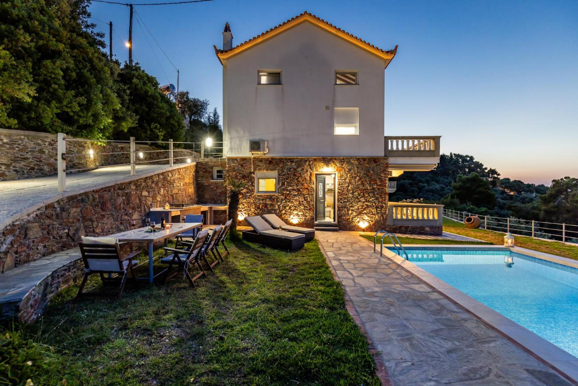 Villa Pavlos Skopelos Town Bagian luar foto